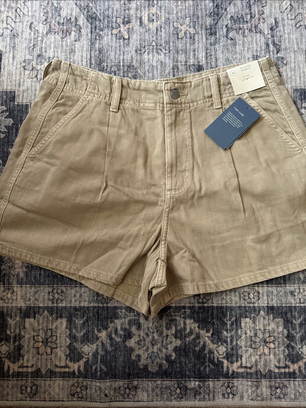 Universal Thread Khaki High-Rise Bermuda Shorts